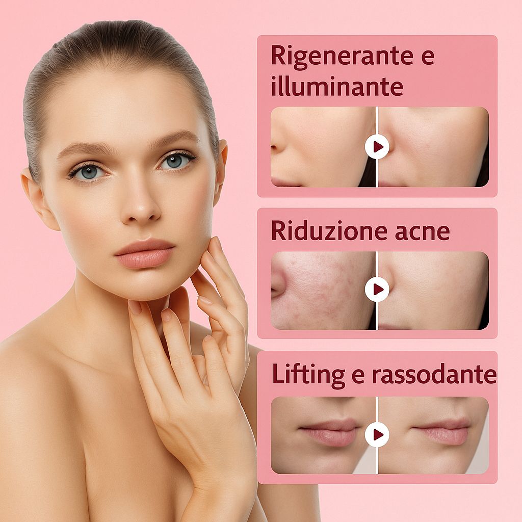 LUMINA SKIN - Effetto lifting naturale per una pelle più fresca e naturale.