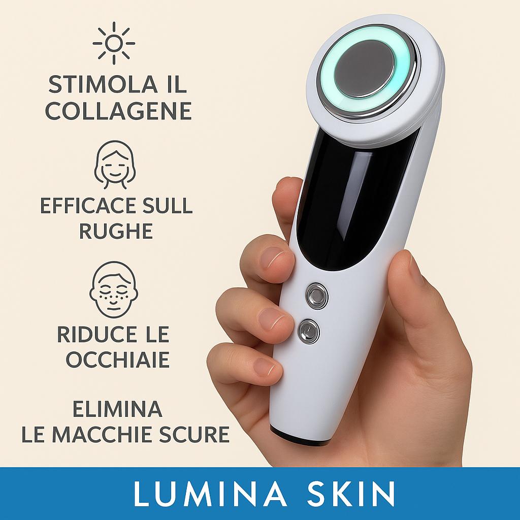 LUMINA SKIN - Effetto lifting naturale per una pelle più fresca e naturale.