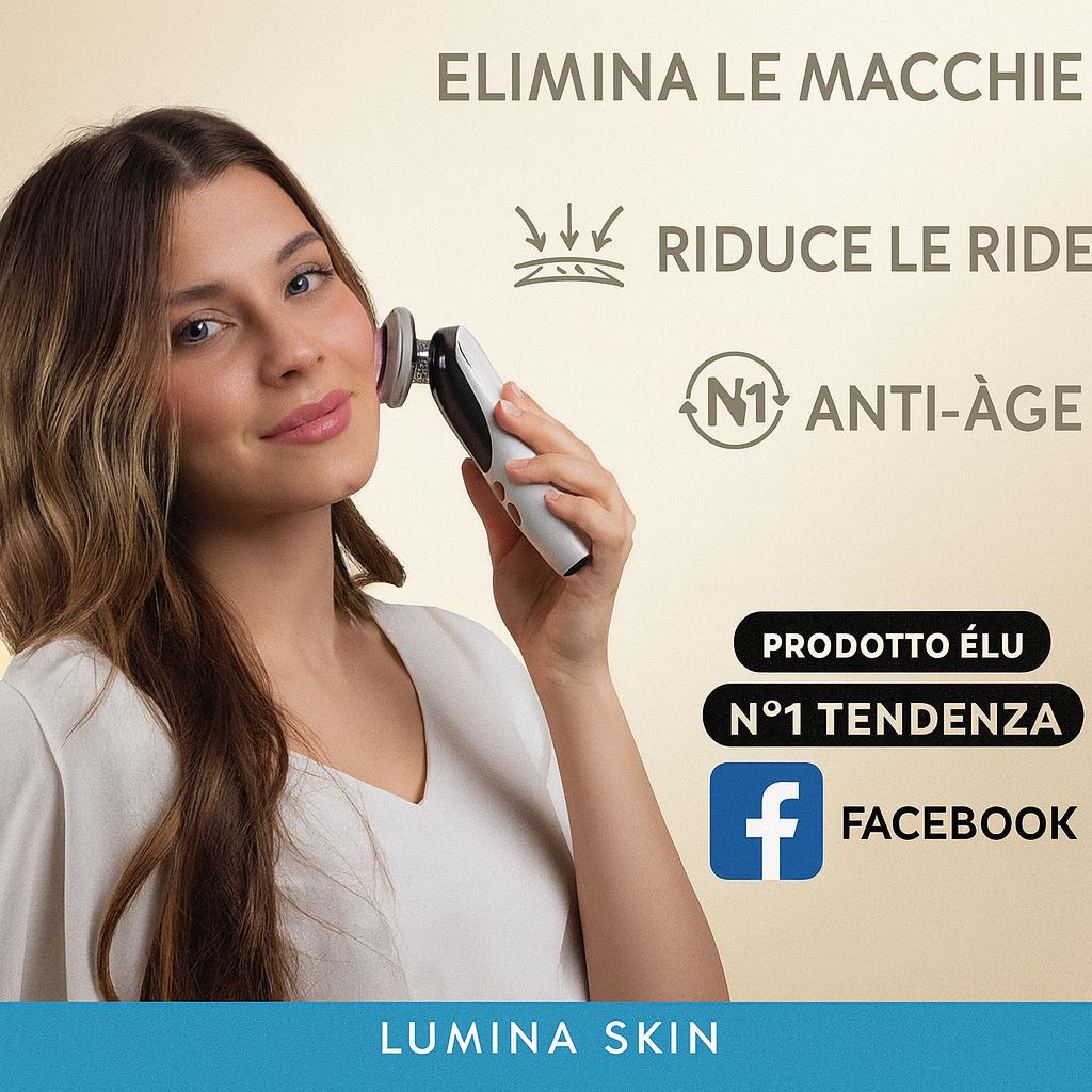 LUMINA SKIN - Effetto lifting naturale per una pelle più fresca e naturale.